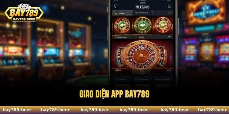 Giao diện chủ đạo của Bay789