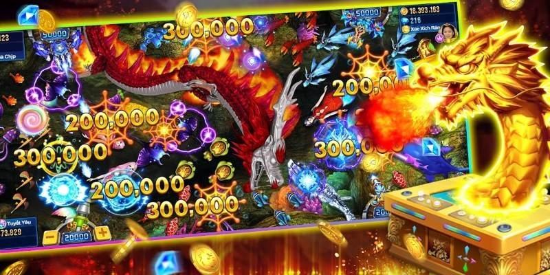 Bắn Cá Rồng online đánh cá game rực lửa