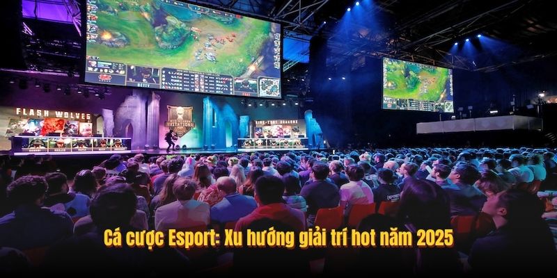 Cá cược Esport: Xu hướng giải trí hot năm 2025