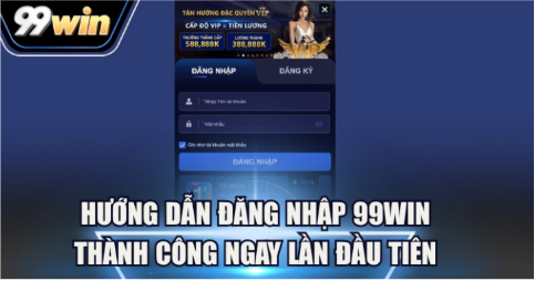 Hướng dẫn đăng nhập 99WIN
