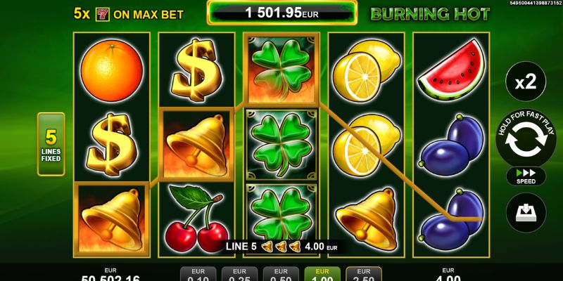 Giới thiệu về trò chơi 40 Burning Hot