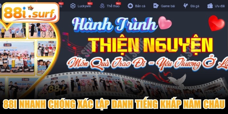 88I đã nhanh chóng xác lập danh tiếng trên khắp năm châu