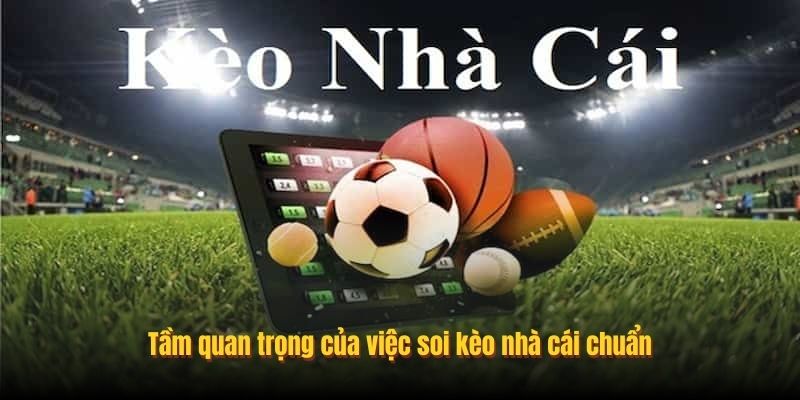 Tầm quan trọng của việc soi kèo nhà cái chuẩn