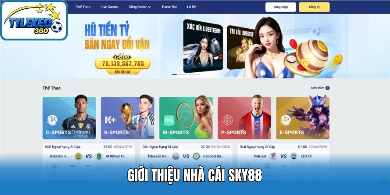 Giới thiệu nhà cái Sky88