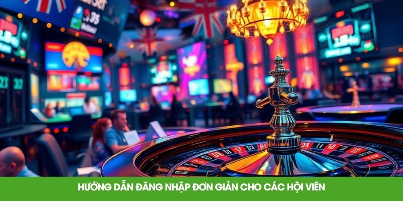 Hướng dẫn đăng nhập đơn giản cho các hội viên