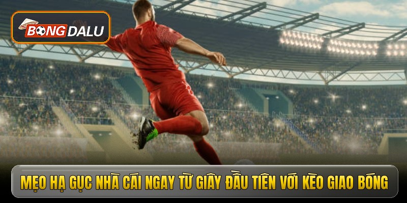 Mẹo hạ gục nhà cái ngay từ giây đầu tiên với kèo giao bóng