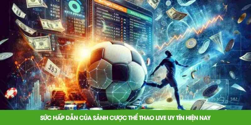 Sức hấp dẫn của sảnh cược thể thao live uy tín hiện nay