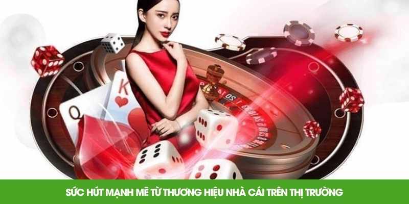 Sức hút mạnh mẽ từ thương hiệu nhà cái trên thị trường