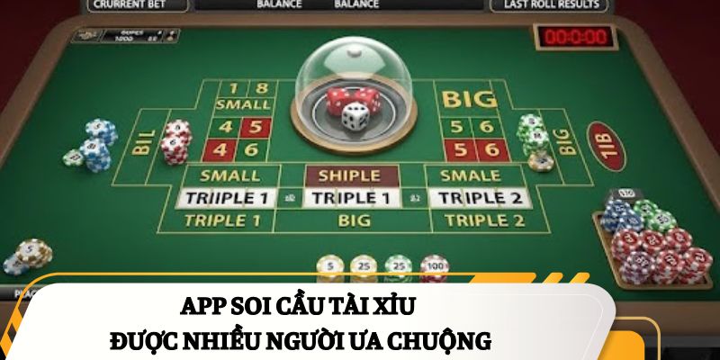 App soi cầu Tài Xỉu được nhiều người ưa chuộng