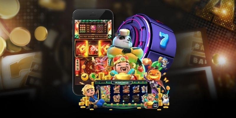 Giao diện máy quay hũ game slot đổi thưởng