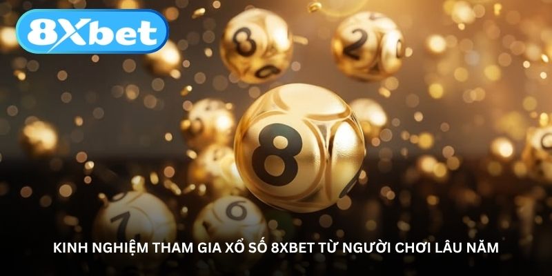 Kinh nghiệm tham gia xổ số 8xbet từ người chơi lâu năm