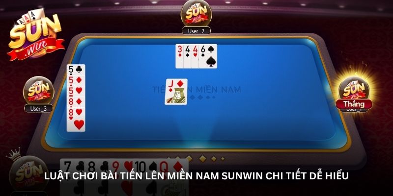 Luật chơi bài tiến lên miền Nam Sunwin chi tiết dễ hiểu