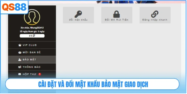 Cách Nạp Rút Tiền Tại QS88.COM